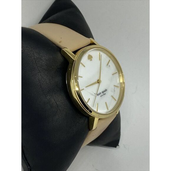 Kate Spade New York 0073 Women\'s Beige Leather Analog Dial Quartz Watch MP29 main image 5